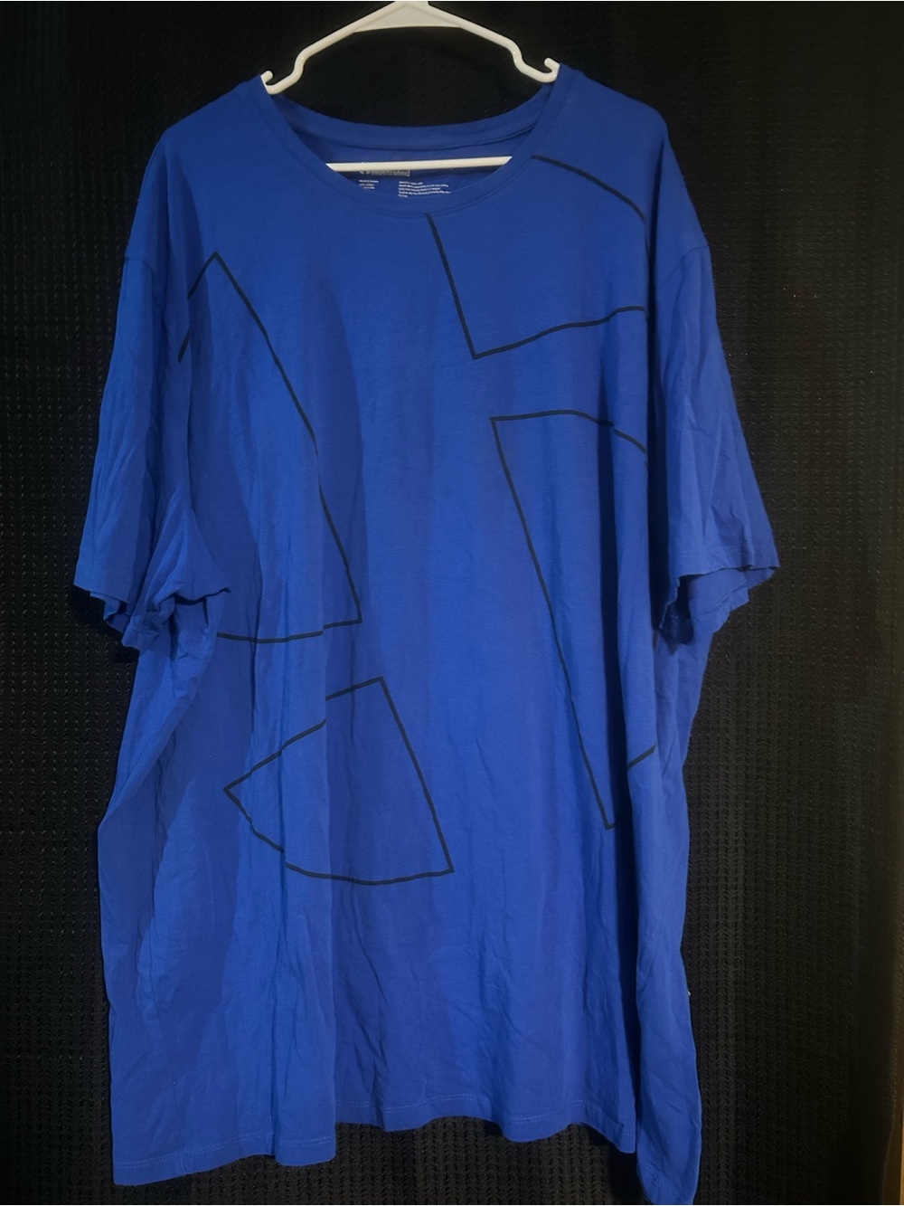 Sports Illustrated Big & Tall 4XLT Men's Royal Blue Short-Sleeve Graphic Tee